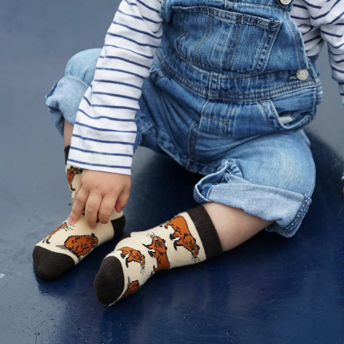 Save the Capybara Bamboo Socks for Kids
