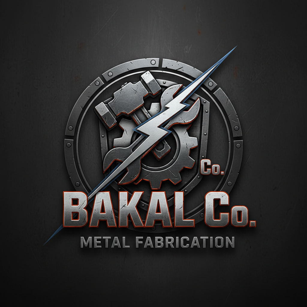 generate a logo for metal working business name BAKAL Co. 